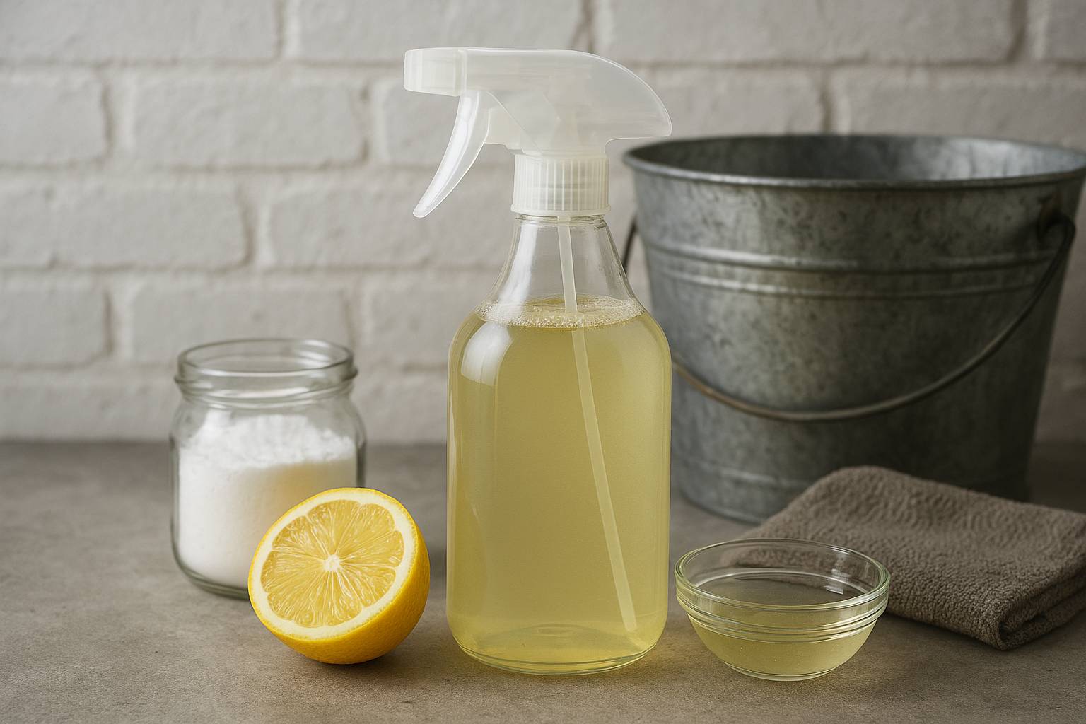 Comment créer un nettoyant multi-surfaces naturel avec 3 ingrédients seulement