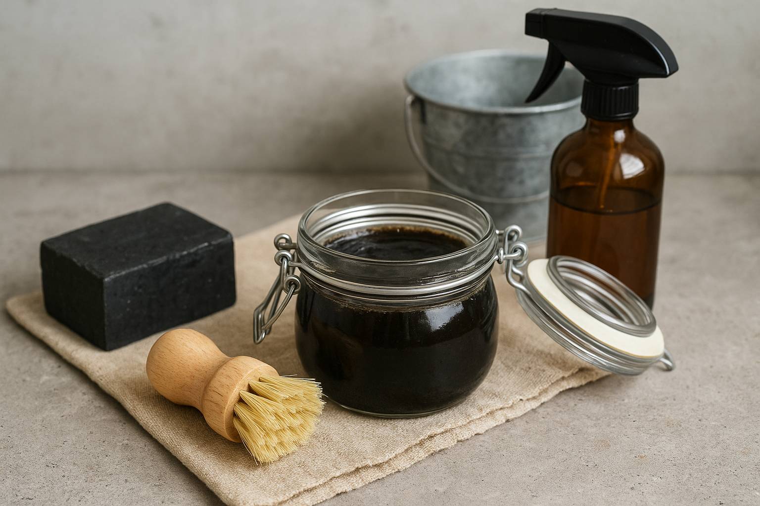 Savon noir maison : tout savoir sur ses vertus nettoyantes et écologiques