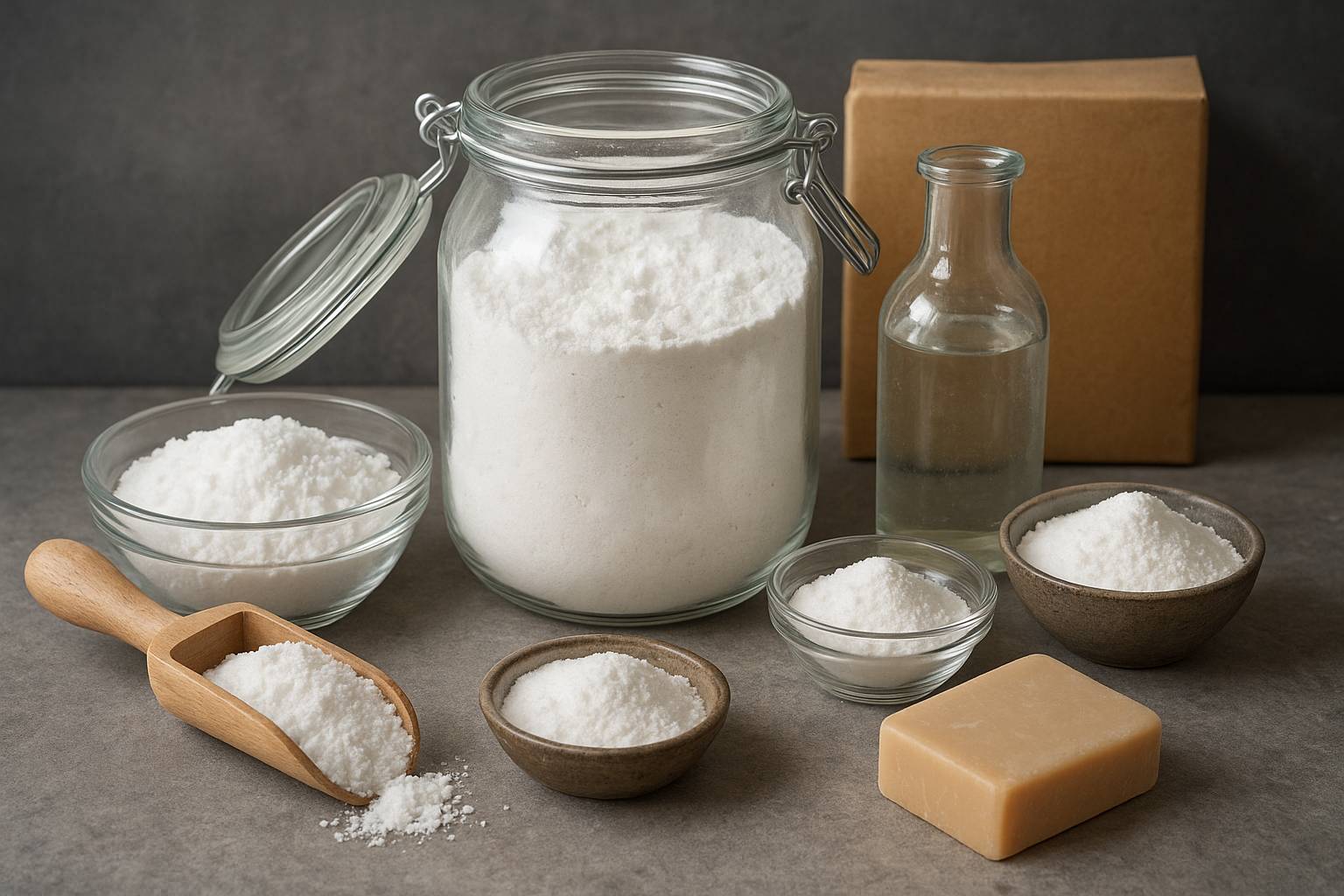 Fabriquer sa poudre lave-vaisselle maison avec des ingrédients du placard