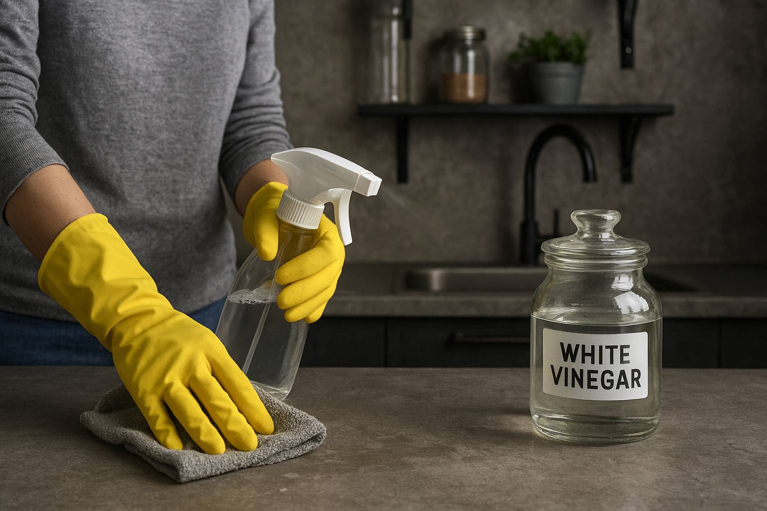 Comment le vinaigre blanc transforme votre maison en un espace sain et zéro déchet